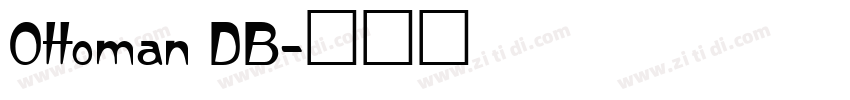 Ottoman DB字体转换